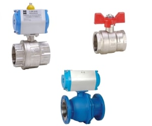 Ball valves from G. Bee GmbH