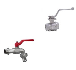 2-Way Ball Valves with thread connection from G. Bee GmbH