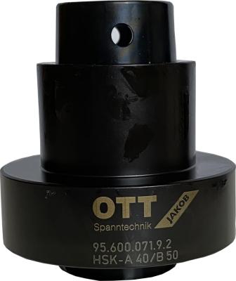 Adapter HSK-A 40/B 50 ISO 12164 with article number 9560007192 from OTT-JAKOB Spanntechnik