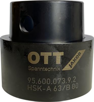 Adapter HSK-A 63/B 80 ISO 12164 mit der Artikelnummer 9560007392 von OTT-JAKOB Spanntechnik