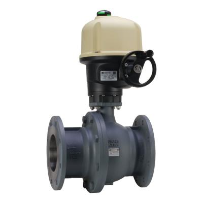 Automatic flange ball valve of spheroidal cast iron 2TVKQW00CC