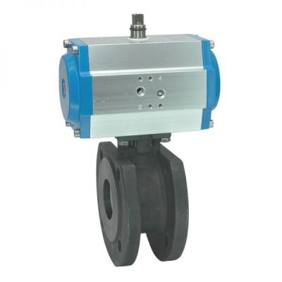 Automatic flange ball valve of carbon steel 006001201015