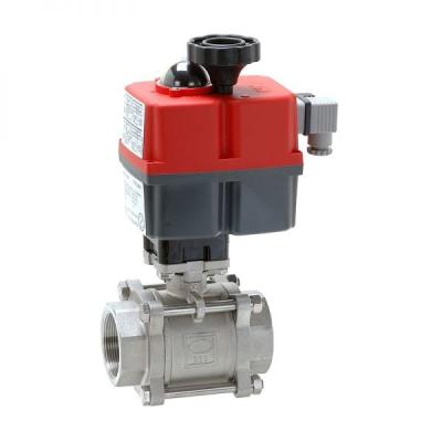 Automatic thread ball valve of stainless steel from G. Bee GmbH with the article number 0060023301006