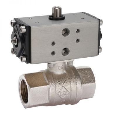 Automatic thread ball valve of brass from G.Bee with the article number ​0060059011015
