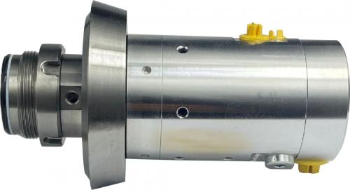 Drehdurchführung queer 2KA-R-M42X1,5-SR90/15°/14 von OTT-JAKOB Spanntechnik GmbH mit der Artikelnummer 9510161122