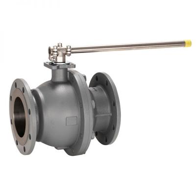 Flange ball valve of nodular cast iron from G. Bee GmbH with the article number ​00V41355