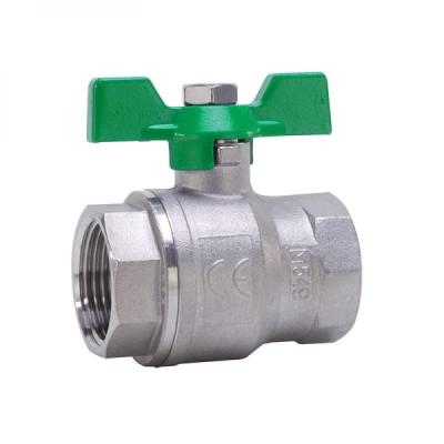 Ball valve with thread connection of stainless steel from G. bee with the article number ​STVOQDACF