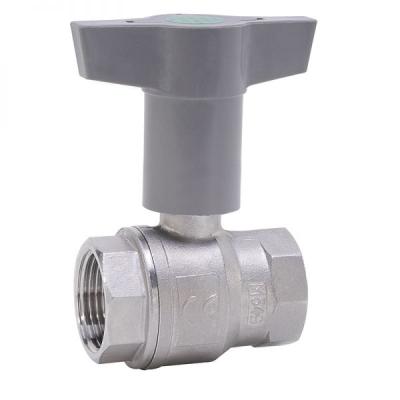 Ball valve with thread connection of stainless steel from G. bee with the article number ​00VOTBACF