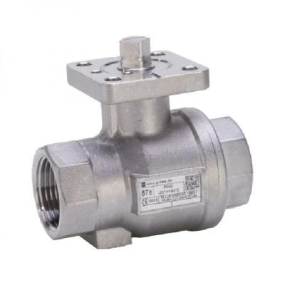 Ball valve with thread connection of carbon steel from G. bee with the article number ​0060073113050