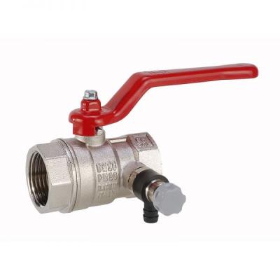 Ball valve with thread connection of brass from G. Bee GmbH with the article number ​00VVHAAP