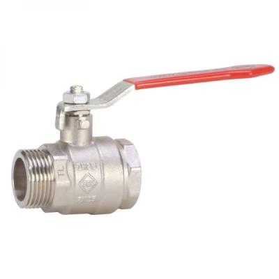 Ball valve with thread connection of brass from G. Bee with the article number 0020062011025