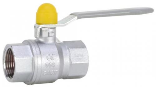 Ball valve with thread connection of brass from G. bee with the article number ​30000100019020