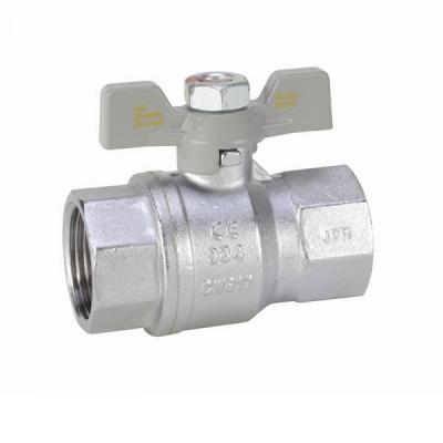 Ball valve with thread connection of brass from G. bee with the article number 0020005005010