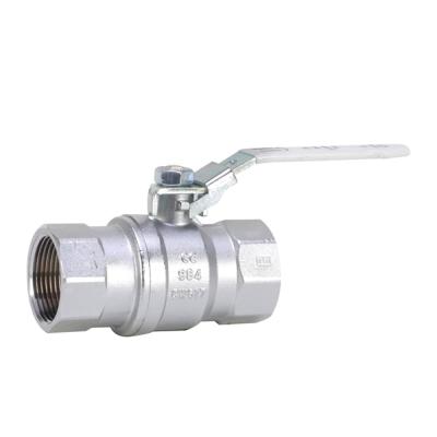 Ball valve with thread connection of brass steel from G. bee with the article number ​30000101029010