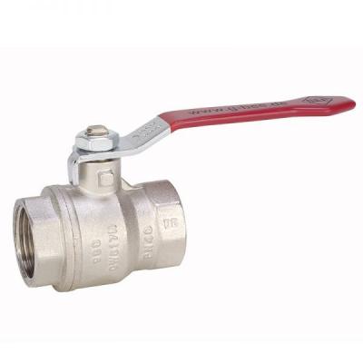 Ball valve with thread connection of brass from G. Bee with the article number 0020044001050