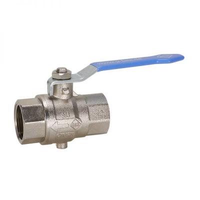 Ball valve with thread connection of brass from G. Bee GmbH with the article number ​0020046011010