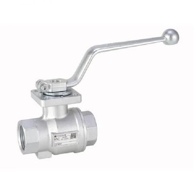 Ball valve with thread connection of carbon steel from G. bee with the article number ​00V00870251