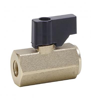 Mini-ball valve of aluminium anodized from G.BEE with article number 0020053012010