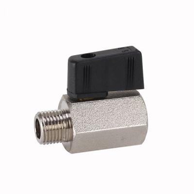 Mini-ball valve of brass from G. Bee with the article number 0020041332015