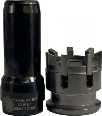 Tool Gripper HS-A/E 63-B/F 80-B-E1 standing with article number 9560012496 from OTT-JAKOB Spanntechnik