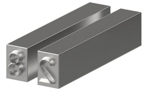 Standard-Stahltyp von Borries Markier-Systeme GmbH mit Schrifthöhe: 3,0 mm