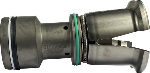 Collet with holder SK50-A1-4-M16X1,5-A=1,0 with article number 9510135632 lying sideways from OTT-JAKOB Spanntechnik