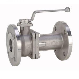 Flange ball valve of stainless steel from G.Bee with the article number ​0060007011020