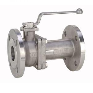 Flange ball valve of stainless steel from G.Bee with the article number ​0060007011040