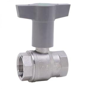 Ball valve with thread connection of stainless steel from G. bee with the article number ​00VOTKACF