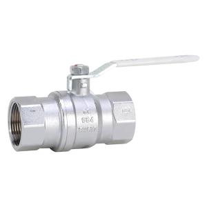 Ball valve with thread connection of brass steel from G. bee with the article number ​30000101019040