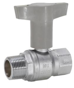 Ball valve with thread connection of brass from G. bee with the article number ​0020005008040