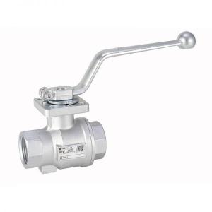 Ball valve with thread connection of carbon steel from G. bee with the article number STV00870253