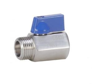 Mini-ball valve of stainless steel from G. Bee with the article number 0020057012006